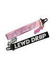 Lewd Driip Logo Strap Keychain